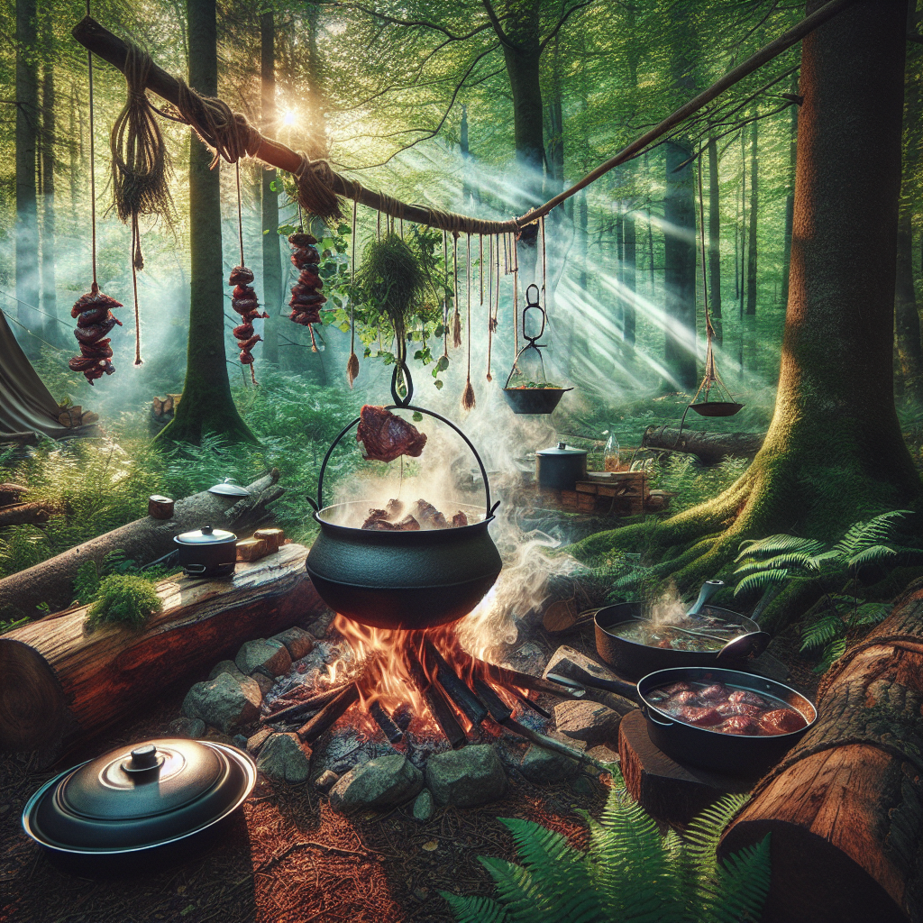 Przepis na kociołek myśliwski z mięsem – aromatyczne danie pełne smaków lasu