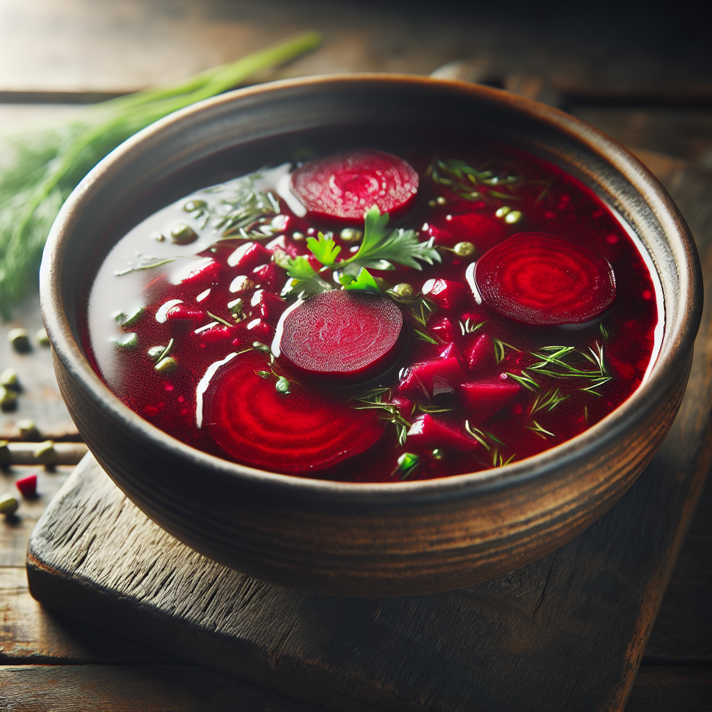 Barszcz czerwony – przepis na intensywną, domową zupę z buraków