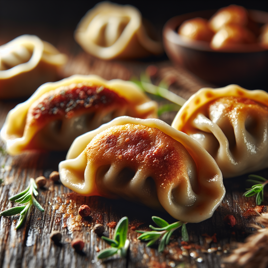 Czeburek: przepis – chrupiące pierogi z mięsnym farszem