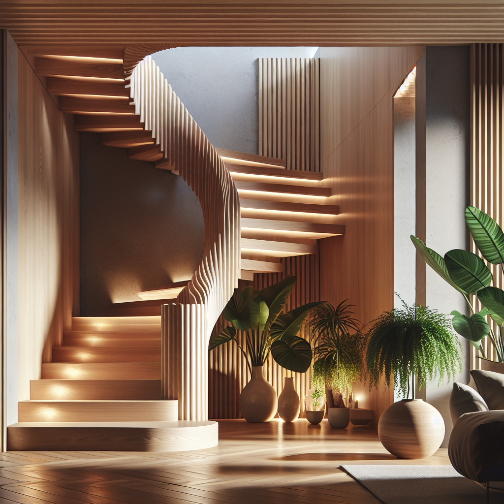 Schody z dolnym zabiegiem - do jakich wnętrz?