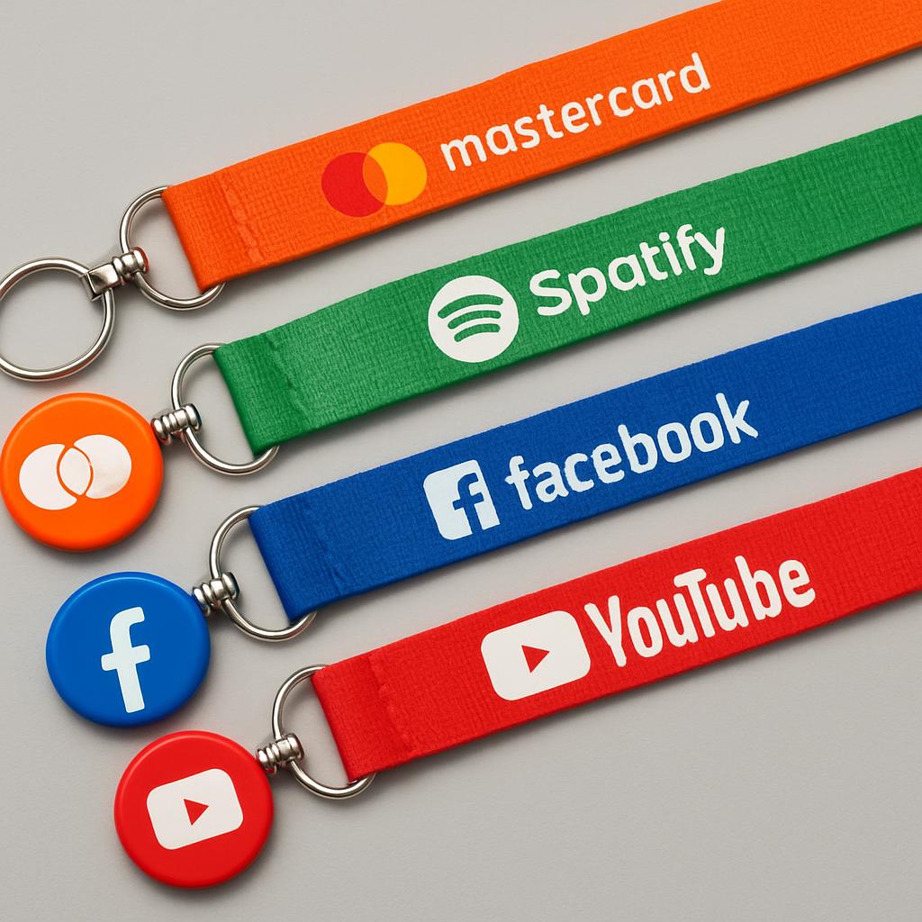Smycze do kluczy z nadrukiem - praktyczny gadżet reklamowy, który działa